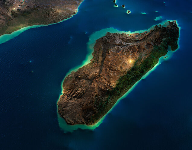 Madagascar, the red island